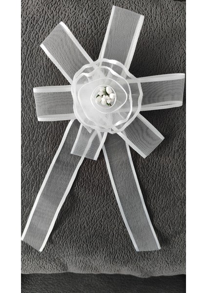 Beyaz Bohça Çeyiz Tepsi Valiz Süsleme Süsü