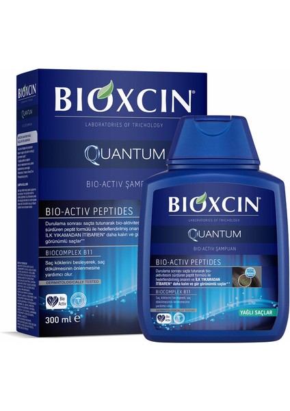 Quantum Yağlı Saçlar İçin Şampuan 300 ml