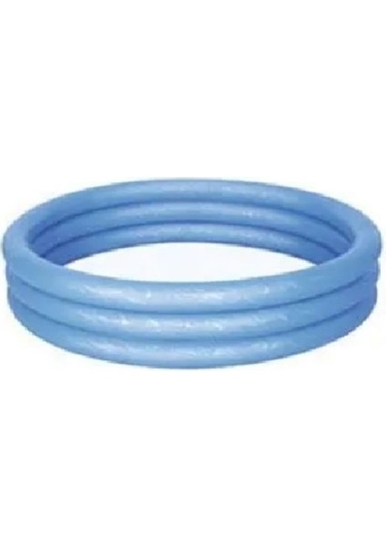 Renkli 3 Bölmeli Çocuk Havuzu - 1.02m x 25cm