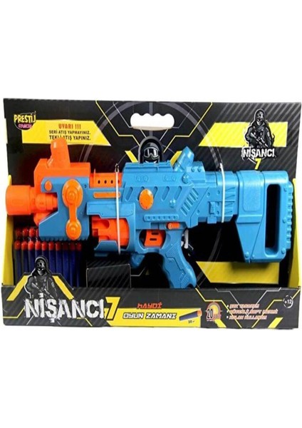 Prestij Nişancı-7 Pilli Dart Atıcı FAB.1504