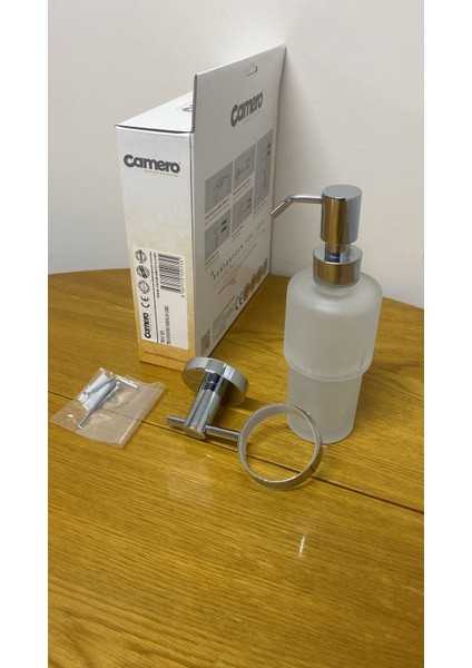 Adnoss Camero Troy Sıvı Sabunluk Camlı TRY-C1006