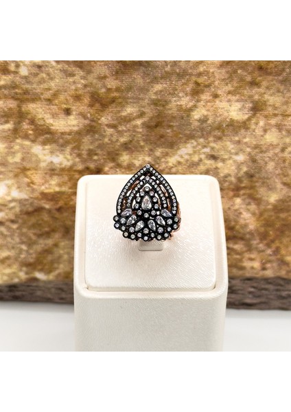 Elmas Montür Rosegold Özel Üretim Gümüş Set Takım - LVRSET07 fiyatları
