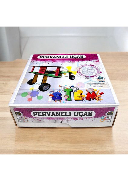 Pervaneli Uçak Stem Eğitim Bilim Seti