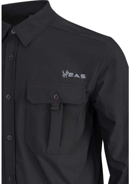 gear antrasit erkek uzun kollu gömlek modelleri