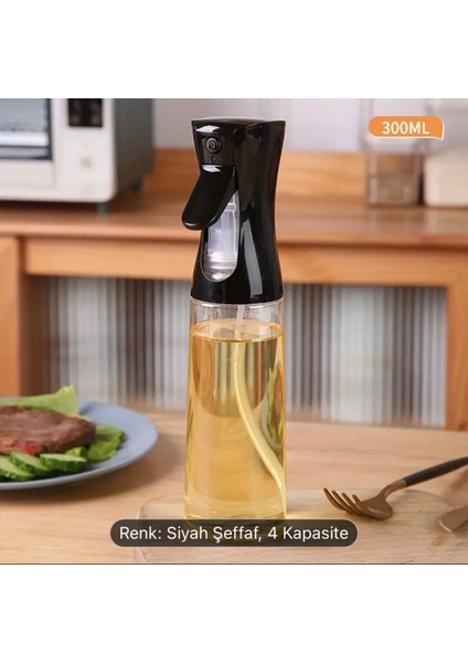 Cam Sprey Şişe Yağdanlık Airfryer Püskürtmeli Yağlık Fısfıs Püskürtücü Asorti Renk - 513