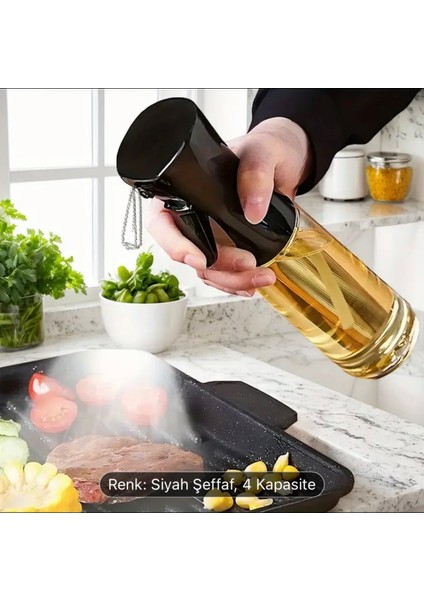 Cam Sprey Şişe Yağdanlık Airfryer Püskürtmeli Yağlık Fısfıs Püskürtücü Asorti Renk - 513 fiyatları