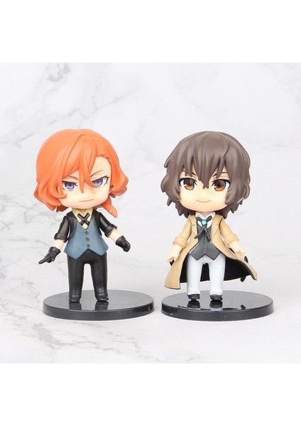 5 Li Set Takım My Hero Academi Pvc Figürler Oyuncaklar Anime
