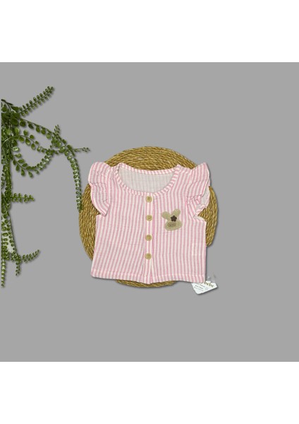 Kız Bebek Müslin-Aksesuarlı Ikili Takım fırsatları