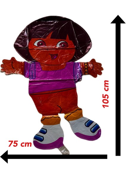 Kasif Dora Buyuk Boy Folyo Balon