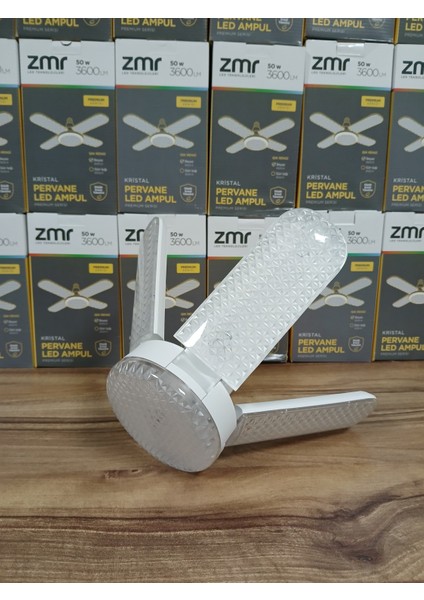 50 Watt Kristal Pervane LED Ampül (Beyaz Işık)