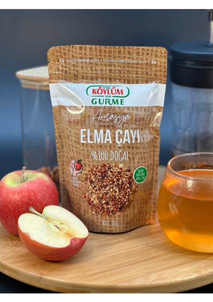 Doğal Taneli Elma Çayı 80gr