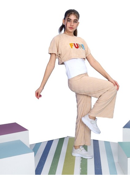 Kız Çocuk Eşofman Takım 6-9 Yaş 5617