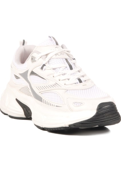 Gümüş Fileli Hafif Kadın Spor Ayakkabı Gs-251-530 G