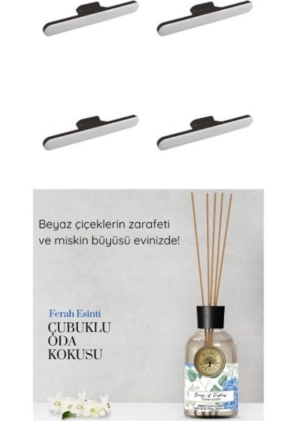 4 Adet Cata CT-5249 Martı LED Siyah ( Mabel Marseille Oda Kokusu 100 ml Hediyeli )
