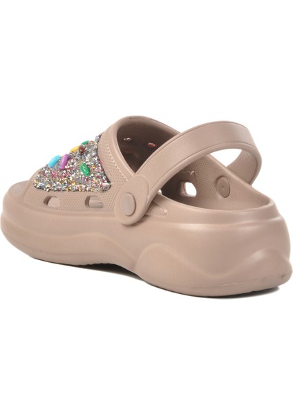 Vizon Işlemeli Hafif Eva Kadın Sabo Terlik E-800 Z fırsatları