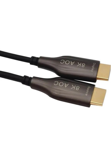 25 Metre - Aoc Fiber HDMI 2.1 Kablo - 48GBPS, 8K@60Hz, 4K@120Hz, 4K@60Hz, Earc, D-Hdr, Dolby Vision