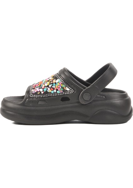 Siyah Işlemeli Hafif Eva Kadın Sabo Terlik E-800 Z fiyatları