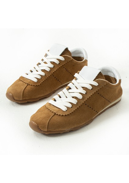Fulgor Vizon Hakiki Deri Kadın Sneakers fırsatları