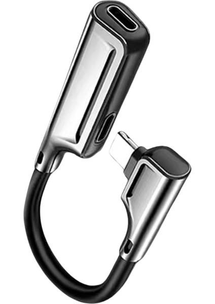 Platoon PL-8816 Lightning To 2x Lightning Giriş Çoğaltıcı (Şarj & Müzik)