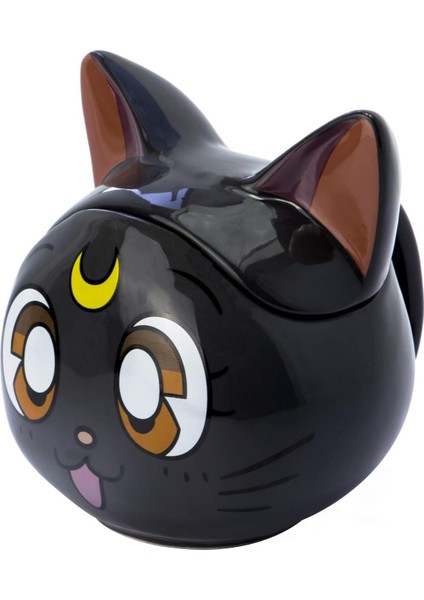 Anime Sailor Moon Luna Sevimli Karikatür Kedi Seramik Yaratıcı Fincan Sevimli Kupa Bardak