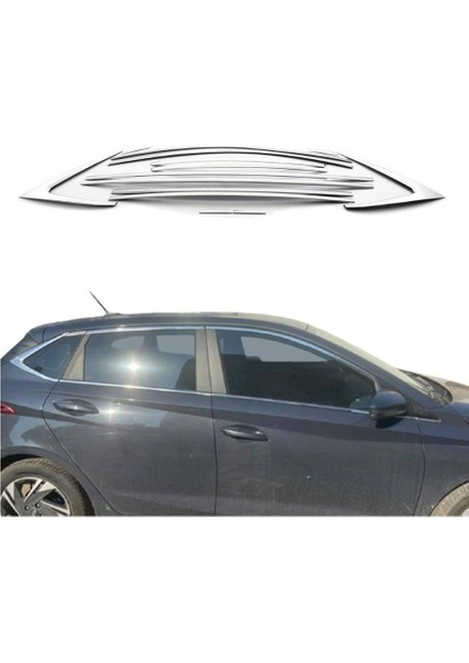 Hyundai I20 Krom Cam Çerçevesi 14 Parça Tamtur 2020+ Uyumlu fiyatları