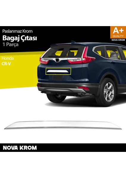 Honda Cr-V Krom Bagaj Çıtası 2018-2022
