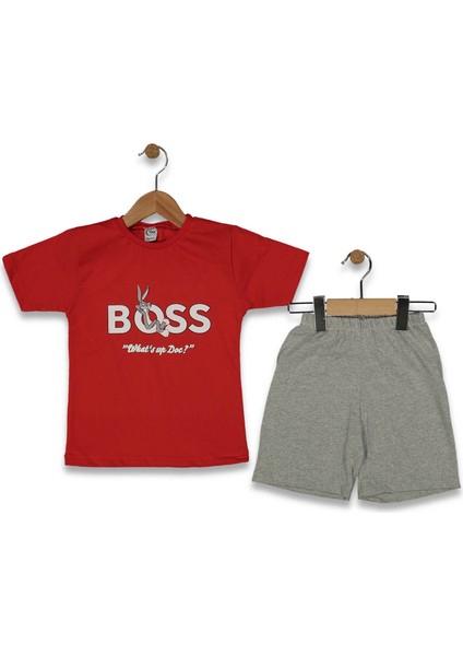 Boss Baskılı Çocuk Takımı