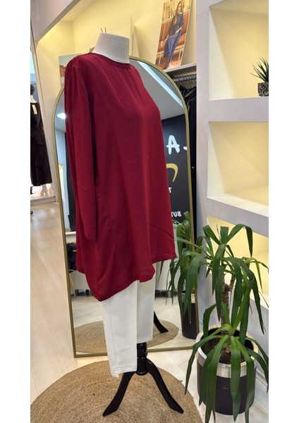 Caz Tunik 7104 Bordo
