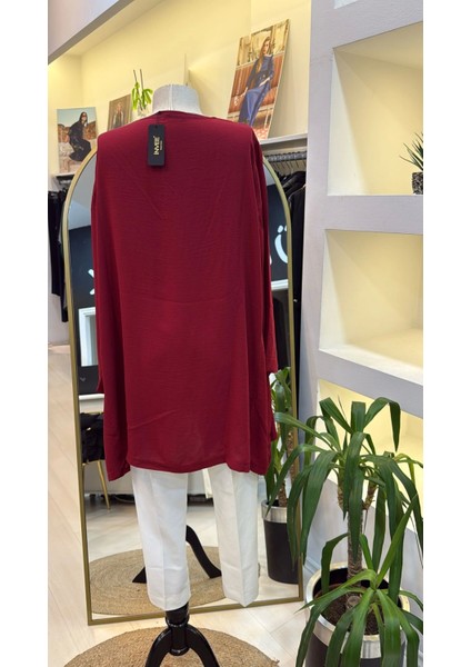 Caz Tunik 7104 Bordo