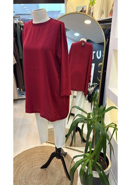 Caz Tunik 7104 Bordo