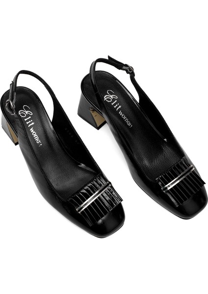 Elit Nivara Kadın Deri Klasik Topuklu Ayakkabı Bej fiyatları