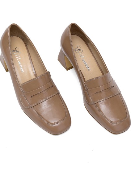 Elit Mireya Kadın Rugan Deri Klasik Topuklu Ayakkabı Siyah fiyatları