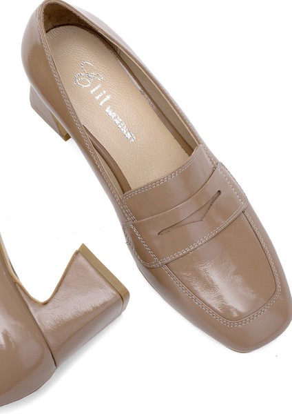 Elit Mireya Kadın Rugan Deri Klasik Topuklu Ayakkabı Siyah indirimleri