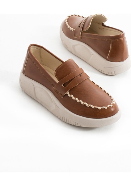 Envey Taba Saraçlı Kadın Loafer