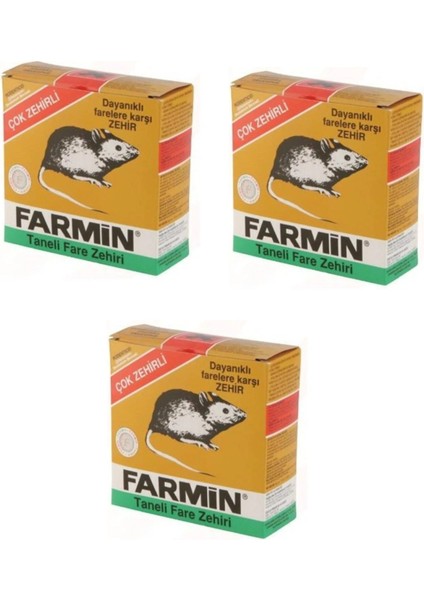 Buğday Fare Zehirii 250 gr X3 Adet