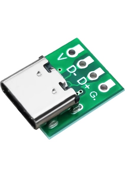 USB Type C 4 Pin Dıp Çevirici Pcb USB Dip Adaptör Kart