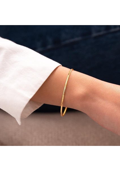 3'lü Başak Ajda Takım 45 Gr(Gram) 22 Ayar Altın Işçiliksiz Bilezik fırsatları