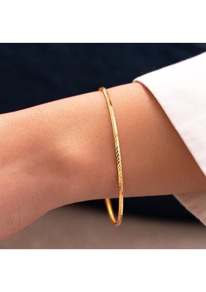 3'lü Başak Ajda Takım 30 Gr(Gram) 22 Ayar Altın Işçiliksiz Bilezik modelleri