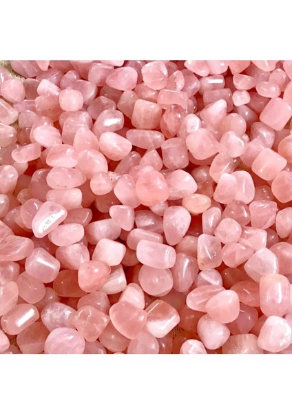 Pembe Kuvars Doğal Taş Tımbıl (1 Adet) Cessnova
