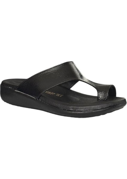 25Y Trv-3 Siyah Kadın Parmak Arası Terlik