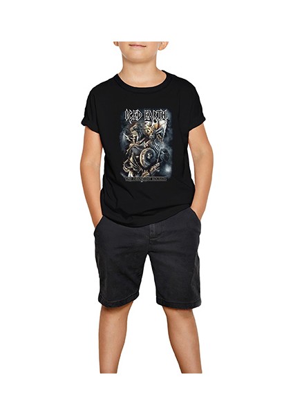 Iced Earth Siyah Çocuk Tişört