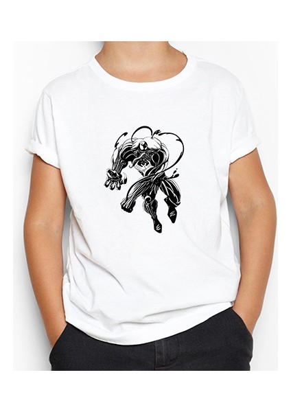 Venom Beyaz Çocuk Tişört
