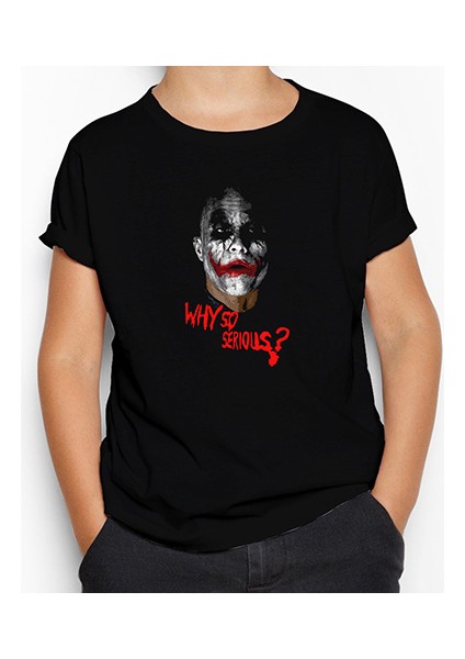 Joker How Alone You Really Are Siyah Çocuk Tişört