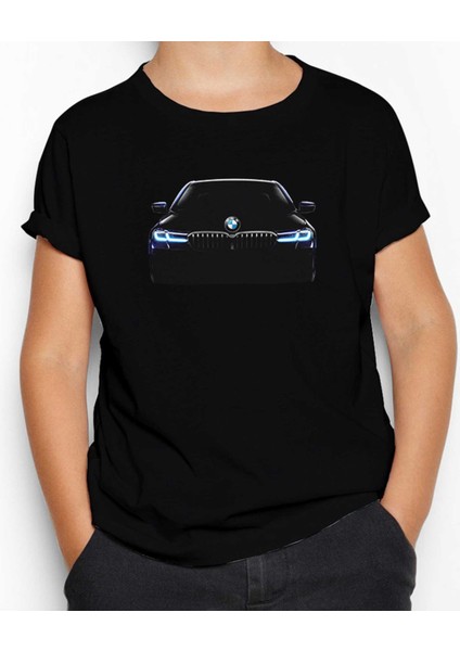 Bmw 2021 G30 Series Siyah Çocuk Tişört
