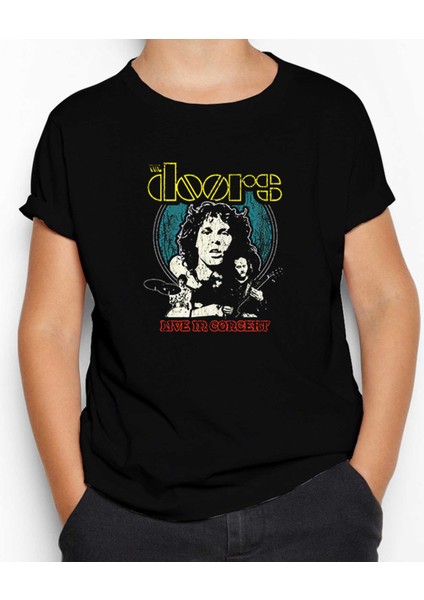 The Doors Live In Concert Siyah Çocuk Tişört