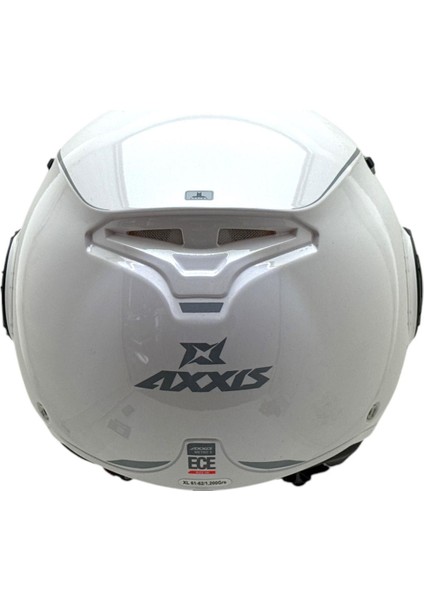 Metro S Solid Pearl White Kask