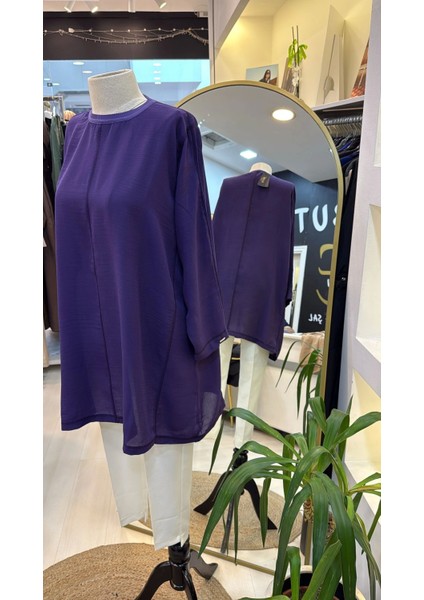 Caz Tunik 7104 Mor