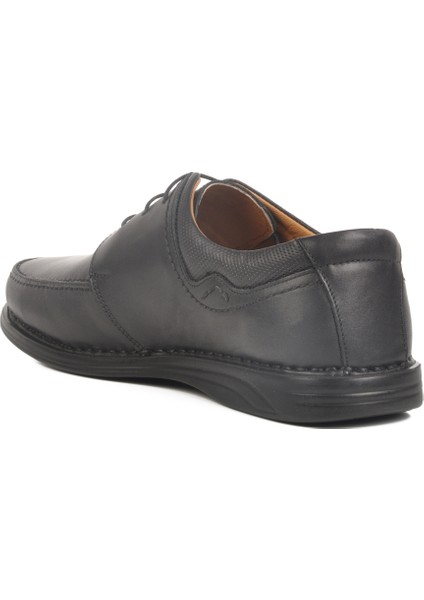 Siyah Deri Erkek Casual Ayakkabı Kacper M fırsatları