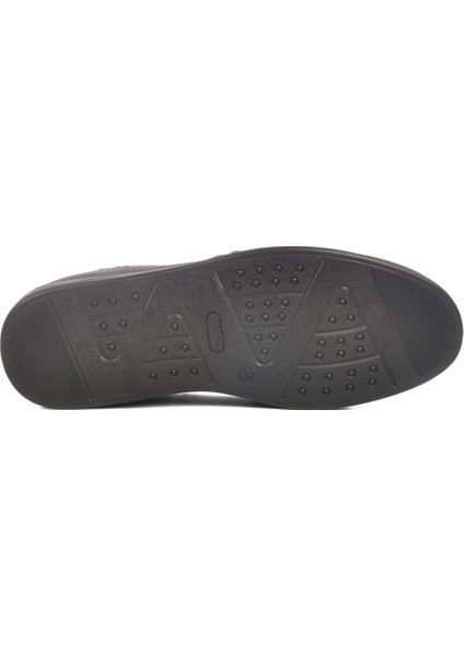 Siyah Deri Erkek Casual Ayakkabı Kacper M indirimleri