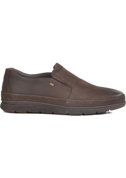 Kahve Nubuk Deri Erkek Casual Ayakkabı 2y8771-F305 M